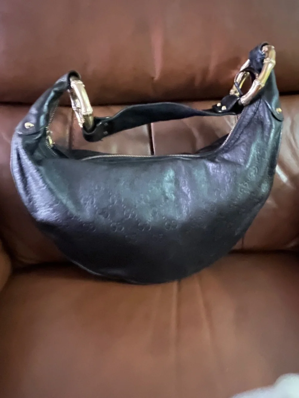 🌺Beautiful Authentic Gucci Leather Hobo Bag!